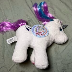 My Little Pony White Unicorn with Pink and Blue Mane